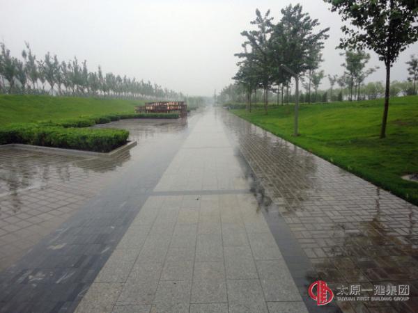汾河二期南延景觀五標(biāo)土建工程車(chē)行路