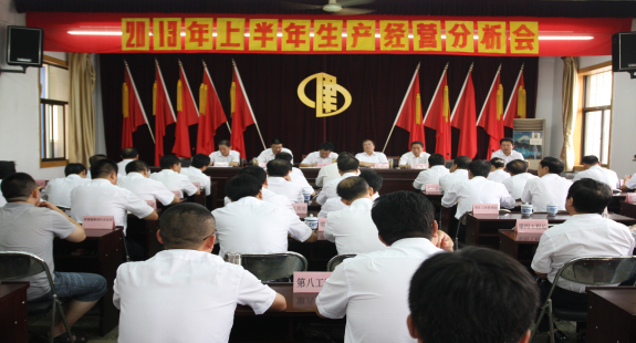 集團(tuán)公司召開(kāi)上半年經(jīng)濟(jì)工作會(huì)議